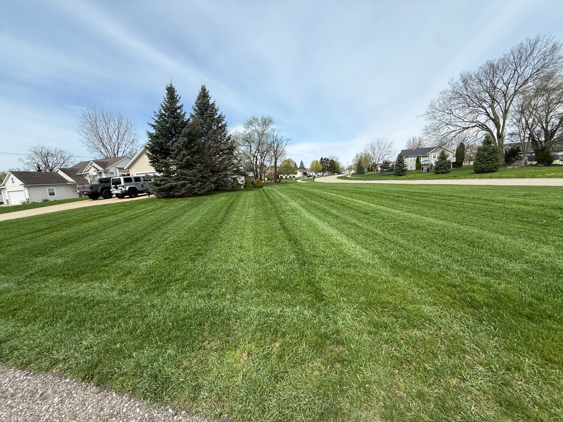 Large Lot Maintenance Program — Lawn Maintenance project by Crown Scapes in West Michigan